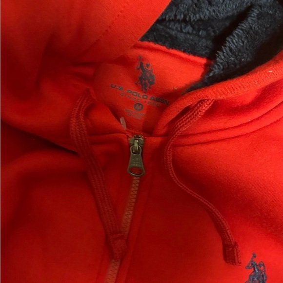 Red polo jacket - Picture 3 of 5